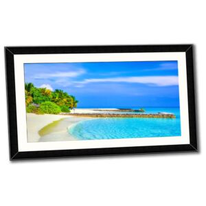 Panoramic print and frame
