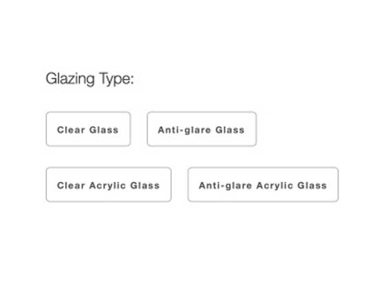 Screenshot showing selections glazing