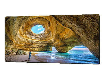 Panoramic image of a holiday pic